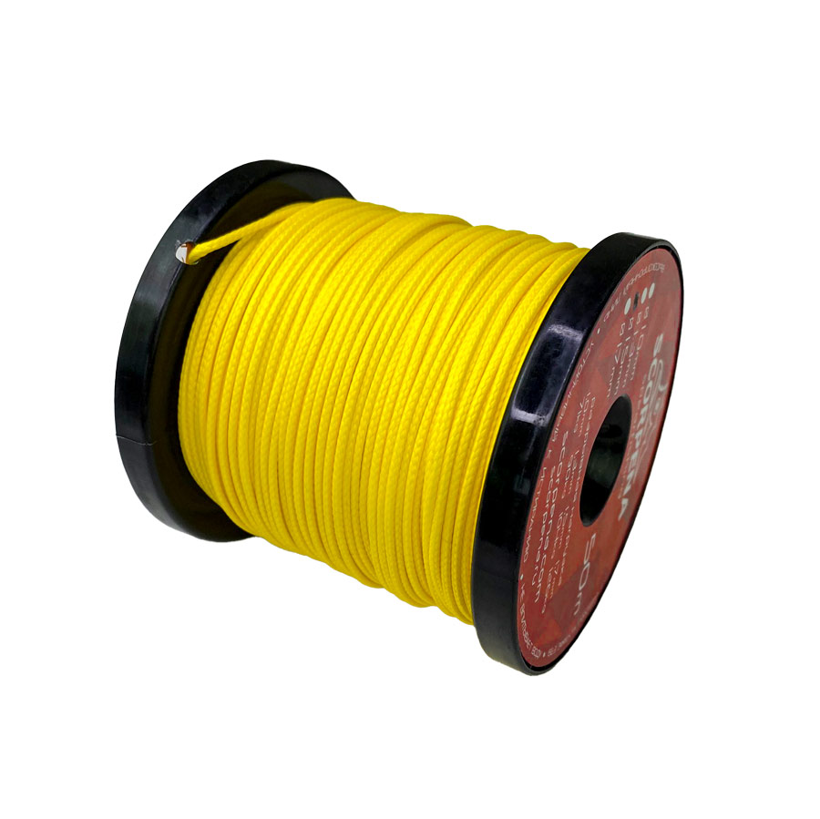 Линь DYNEEMA UHMW-PE 1.5 мм (нагрузка 104 кг) желтый